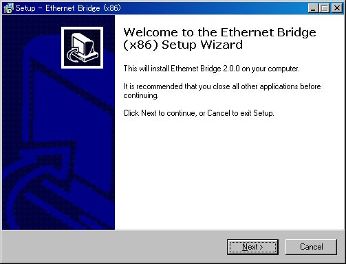 Ethernet Bridge installer