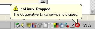 coLinux Manager(stop)